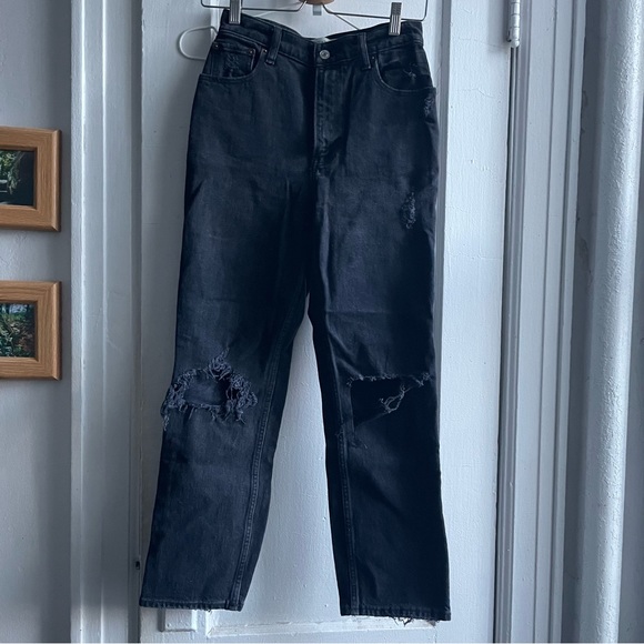 Abercrombie & Fitch 90’s Straight Ultra High Rise Jeans - Picture 1 of 5